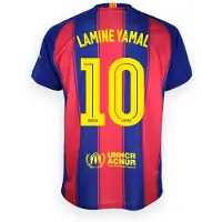 FC Barcelona 25/26 Lamine Yamal Hemma Junior T-shirt Med Kort ärm