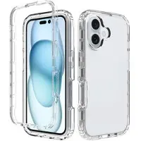 Mtp Products iPhone 16 360 Skydds Skal - Klar