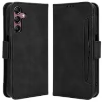 Mtp Products Samsung Galaxy A15 Plånboksfodral med Korthållare - Svart