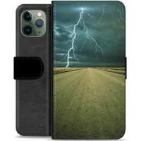 Mtp Products iPhone 11 Pro Premium Plånboksfodral - Storm