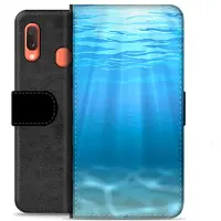 Mtp Products Samsung Galaxy A20e Premium Plånboksfodral - Hav