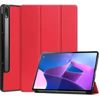 Mtp Products Lenovo Tab P12 Pro Tri-Fold Series Smart Foliofodral - Röd