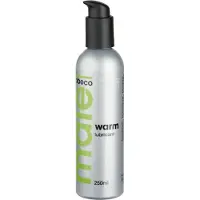 Huippukiva Male Warm Värmande Glidmedel 250 ml - Klar - Klar