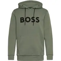 BOSS för män. 50551457 Sweatshirt Soody Zone grön (XL), Casual, Bomull