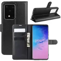 Mtp Products Samsung Galaxy S20 Ultra Plånboksfodral med Stativ - Svart
