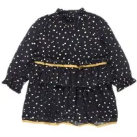 Boboli Chiffon Hearts Långärmad Kort Klänning