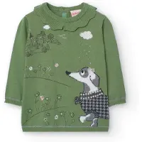 Boboli Knitwear Klänning Med Långa ärmar
