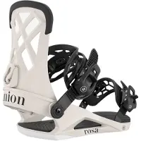 Union - Snowboardbindningar - Rosa Bone för UnisexNylon - Storlek L - Vit