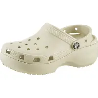 Crocs Classic Platform Sandals - - Thermoplastic - Beige