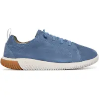 Keen Kid's KNX Leather Sneaker Coronet Blue/Vapor