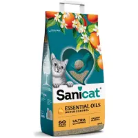 Sanicat Essential Oils Ultra Clumping Orange Floral kattsand