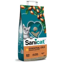 Sanicat Essential Oils Ultra Clumping Argain Oil kattsand