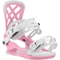 Union Binding Rosa Snowboardbindningar För Kvinnor