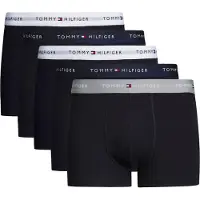 Tommy Hilfiger 5-Pack Signature Repeat Logo Waistband Trunks