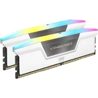 Corsair Vengeance RGB - DDR5 - sats - 32 GB: 2 x 16 GB - DIMM 288-pin - 6000 MHz / PC5-48000 - CL30 - 1.4 V - ej buffrad - on-die ECC - vit