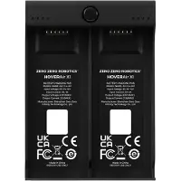 Hover Air - USB-batteriladdare - 1050 mAh - 2 x batterier laddas - 2.1 A - svart - för X1 Fly More Combo