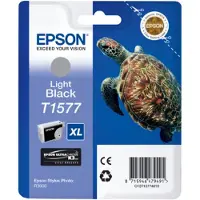 Epson T1577 Bläckpatron Ljussvart