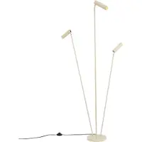 QAZQA Modern golvlampa beige 3-ljus GU10 35mm - Thomas
