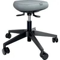Leitz Ergo Active - Pall - ergonomisk - triangulär - svängtapp - dubbel densitet skum - svart