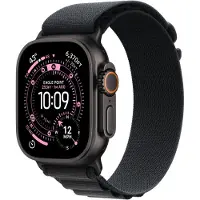 Apple Watch Ultra 3 49mm GPS + 5G Svart Titan med Svart Alpine Loop (M)