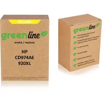 HP 920XL (CD974AE) gul bläckpatron hög kapacitet (original)