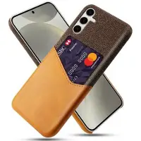 Mtp Products Samsung Galaxy S25+ KSQ Skal med Korthållare - Orange