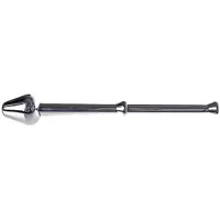 Kiotos Steel Milking Stick Prostatastimulator 27 cm - Silver - Silver