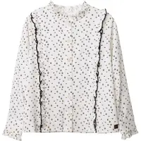 Carrement Beau Blusar Y15356 flickor - Vit - 4 år
