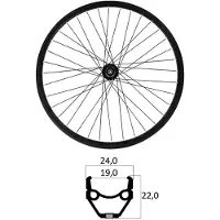 Mvtek E-bike 26´´ Tubeless Mtb Framhjul