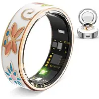 Mtp Products R18 Elegant Smart Ring i emalj - Storlek: 20.6mm - Färgstark