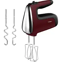 SEB Tefal Powermix Silence HT6525 - Handmixer - 600 W - mörkröd