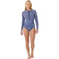 Rip Curl G-Bomb 1.5Mm Ls Fz Full Spring Våtdräkt grey blue, 08