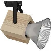 LTS Timba LED-spotlight för strömskenor 930, Ljust trä, Hall, Trä, Spotlight skena