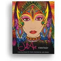 Book JuliArt fantasy coloring artbook for adults (häftad, eng)
