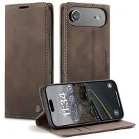 CASEME iPhone Air 013 Series Plånboksfodral - Kaffe