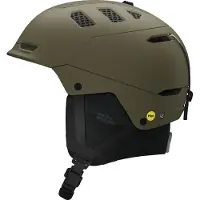 Salomon - Skidhjälmar herr - Husk Prime Mips Olive Night för Unisex - Storlek L - Khaki