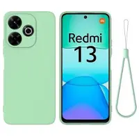 Mtp Products Xiaomi Redmi Note 13R/Redmi 13/Poco M6 4G Liquid Silikonskal - Grön