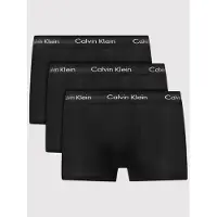 Calvin Klein 3 Pack Low Rise Trunks Cotton Stretch