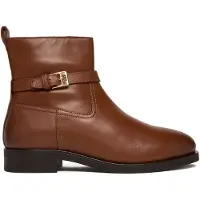 Tommy Hilfiger Leather Buckle Riding Boots