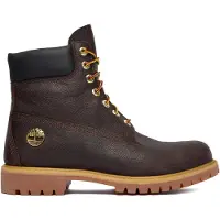 Timberland Boots med snörning mörkbrun / svart
