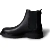 Calvin Klein Leather Lug Chelsea Boots
