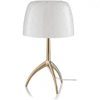 Foscarini Bordslampa , Lumiere, dimbara, Vit, Vardagsrum, Glas, Design