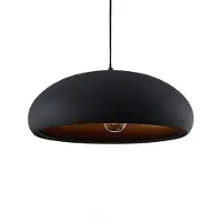 LINDBY Taklampa , Gerwina, dimbara, Svart, Vardagsrum, Metall, Modern