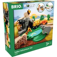 BRIO Safariäventyrs-tågset (33960)