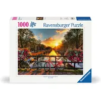 Ravensburger Pussel Cyklar I Amsterdam (12000662) 1000 Bitar