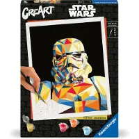Ravensburger CreArt, Färg ingår, Pojke/flicka, Färg efter nummer-sats
