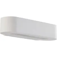 LINDBY Vägglampa , Fioni, dimbara, Vit, Vardagsrum, Gips / lera, Modern