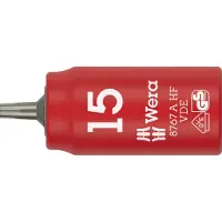 Wera Hylsa med spindel WE05005921001; 1/4''; TX15