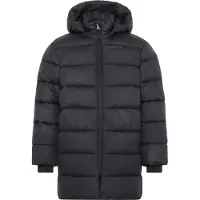 Didriksons Vadderad jacka - Scoria K Parka - Svart - - 140 - Dunjacka