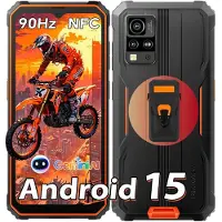Blackview BV4800 SE Tålig Telefon 4GB 64GB 5100mAh Android 15 smartphone 4+64 only cell phone orange
